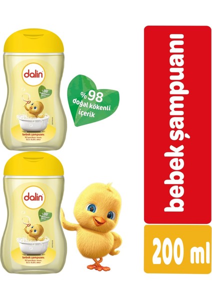 Bebek Şampuanı Klasik 200ML (2 Li Set)