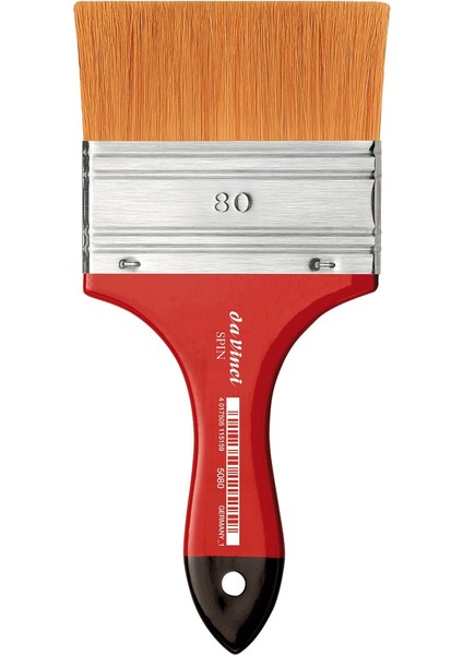 Spin Sentetik Ekstra Yumuşak Düz Uçlu Geniş Yüzey Fırçası Seri 5080 NO80