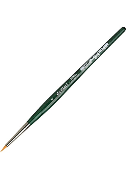 Nova Sentetik Ekstra Kısa Yuvarlak Rötuş Fırçası Seri 5575 No4