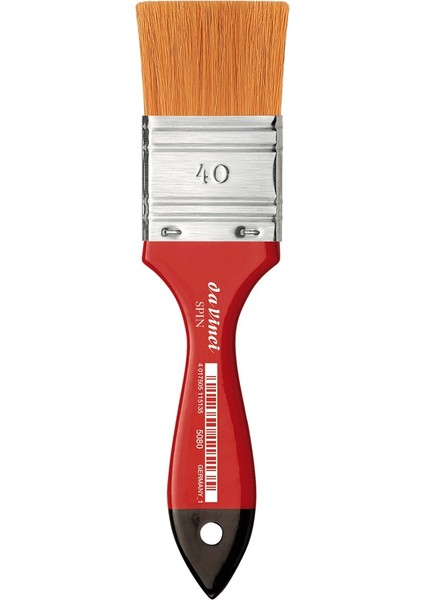 Spin Sentetik Ekstra Yumuşak Düz Uçlu Geniş Yüzey Fırçası Seri 5080 NO40