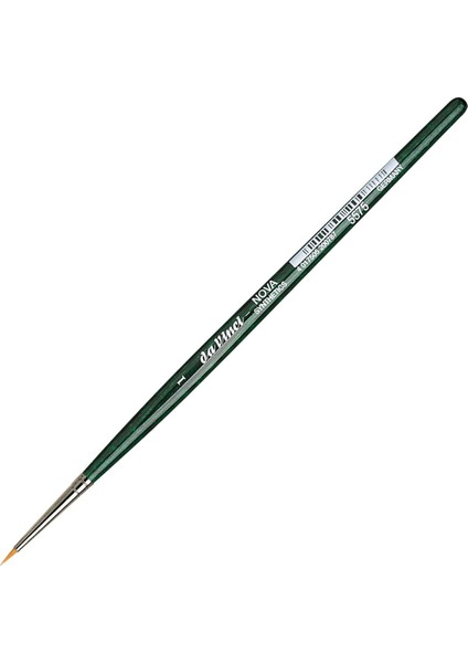 Nova Sentetik Ekstra Kısa Yuvarlak Rötuş Fırçası Seri 5575 No1