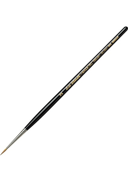 Restauro Kolinsky Kızıl Samur Kılı Yuvarlak Rötuş Fırçası Seri 5506 No2/0