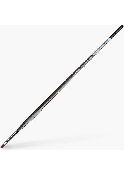 Top Acryl Sentetik Düz Akrilik Yağlı Boya Fırçası Seri 7185 No2
