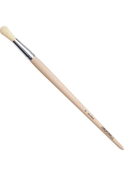 Domuz Kılı Yuvarlak Silindir Uçlu Akrilik Yağlı Boya Fırçası Seri 7779 NO18