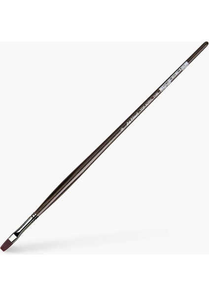 Top Acryl Sentetik Düz Akrilik Yağlı Boya Fırçası Seri 7185 No6