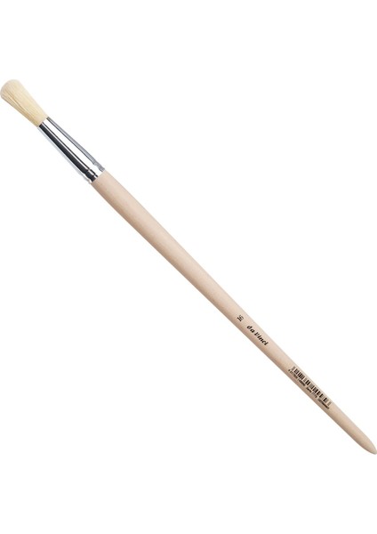 Domuz Kılı Yuvarlak Silindir Uçlu Akrilik Yağlı Boya Fırçası Seri 7779 NO16