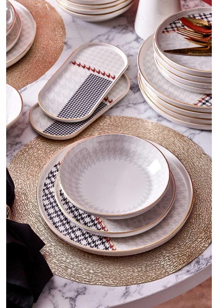 N3255 Berry 27 Parça 6 Kişilik Yemek Takımı-Kazayağı modelleri