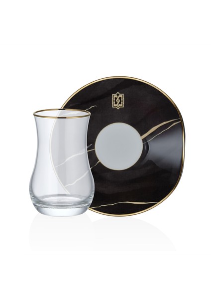 N3254 Marble Plus 6 Kişilik Çay Seti