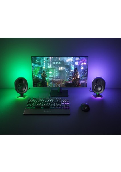 Steelseries Arena 7 Rgb Aydınlatmalı 2.1 Oyun Hoparlörleri