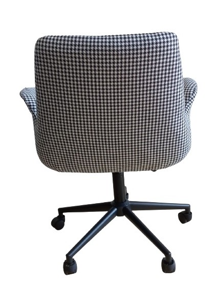 Büro Sandalyesi Döküm Süngerli Siyah Metal Ayaklı modelleri