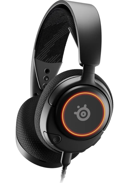 Steelseries Arctis Nova 3 Multi-System Oyun Kulaklığı — Hi-Fi Sürücüler — 360° Uzamsal Ses — Rgb Işıklar — Clearcast Gen 2 Mikrofon — Pc, Ps5, Ps4, Switch