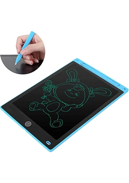 12 Inç LCD Çizim Pedi Grafiti Pad LCD Yazı Pad Yeniden Kullanılabilir Yazı Pad Eğitici Oyuncaklar Dijital Grafik Çizim Pedi Çocuklar Için (Yurt Dışından)