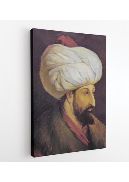 Fatih Sultan Mehmet - Kanvas Tablosu