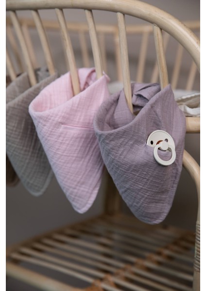 Bandana Bib - Dusky Lilac modelleri