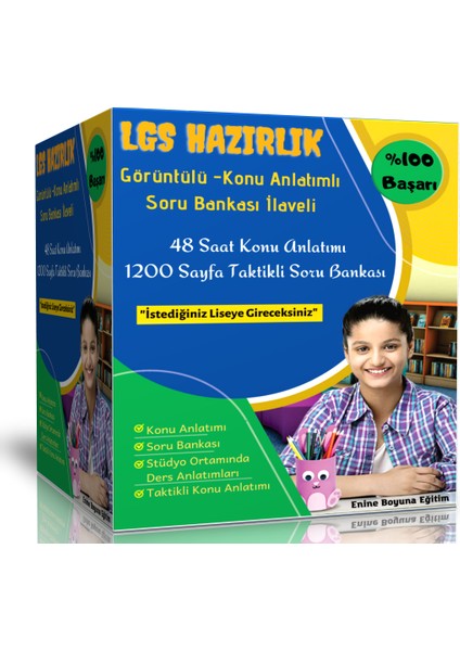 LGS 2024 Hazırlık Süper Eğitim Seti