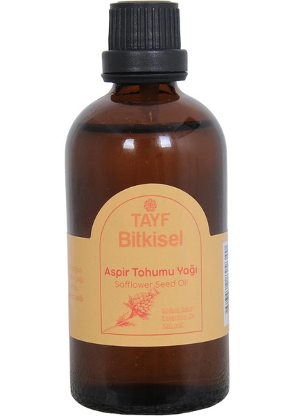 Tayf Bitkisel Soğuk Sıkım Aspir Yağı Saf 100 ml