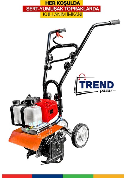 BLT-TM-GR-8005-52CC Benzinli Mini Çapa Makinesi