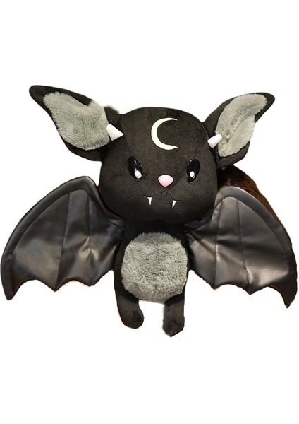 45CM Cadılar Bayramı Koyu Bat Peluş Oyuncak (Yurt Dışından)