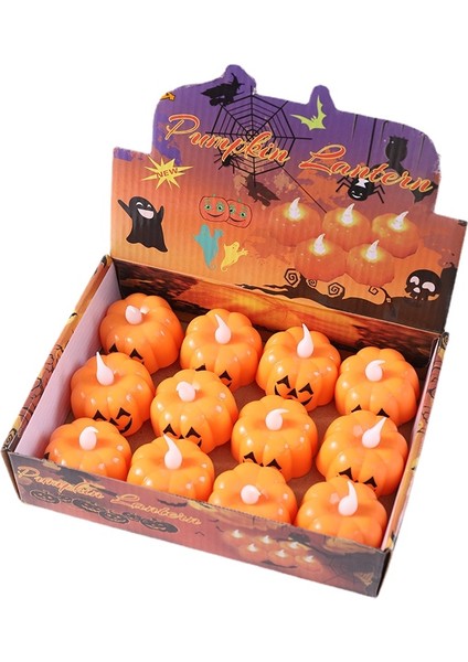 Cadılar Bayramı Parlayan Mum Jack-O-Fener Stres Oyuncağı (Yurt Dışından)