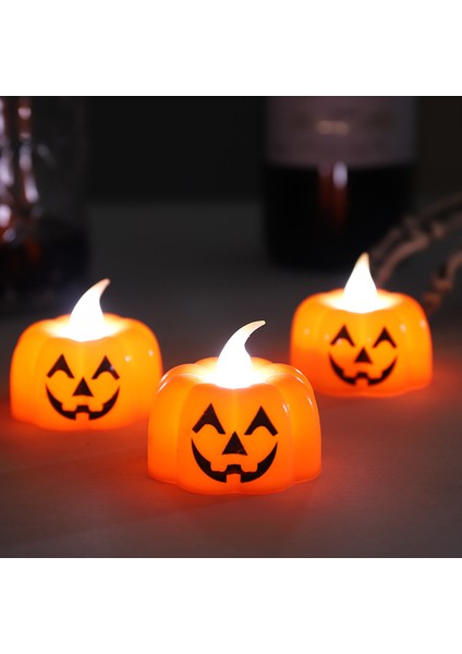 Cadılar Bayramı Parlayan Mum Jack-O-Fener Stres Oyuncağı (Yurt Dışından)