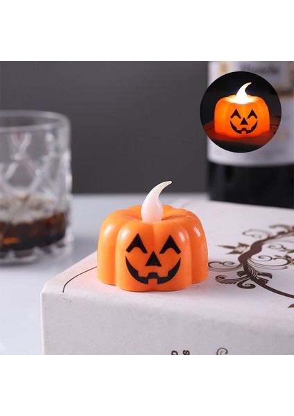 Cadılar Bayramı Parlayan Mum Jack-O-Fener Stres Oyuncağı (Yurt Dışından)