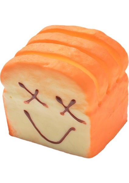 Pop Emoji Kare Tost Parçası Basınçlı Oyuncak (Yurt Dışından)