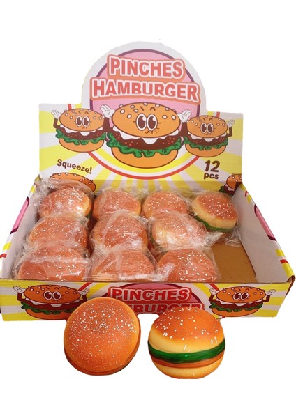 Yaratıcı Dekompresyon Hamburger Stres Oyuncak (Yurt Dışından)
