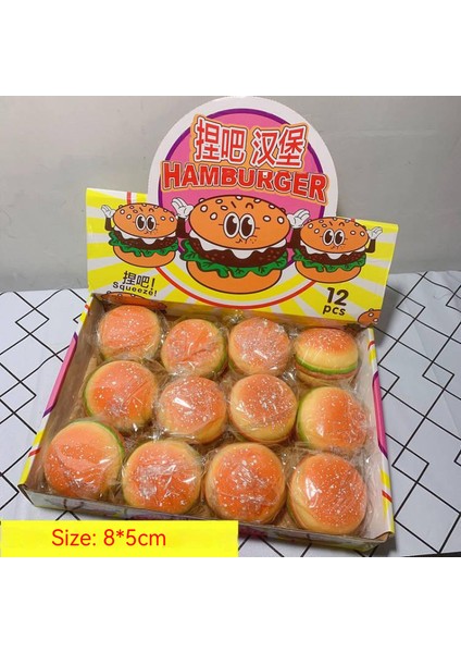 Yaratıcı Dekompresyon Hamburger Stres Oyuncak (Yurt Dışından)