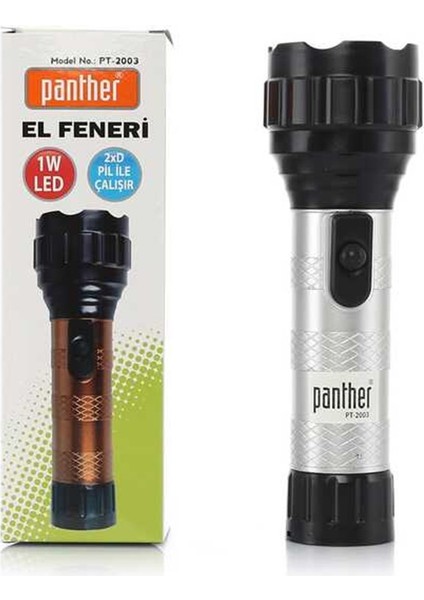 Pt 2003 1W LED El Feneri