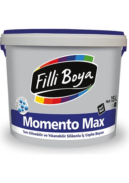 Momento Max Soft Mat Silinebilir Silikonlu Iç Cephe Boyası