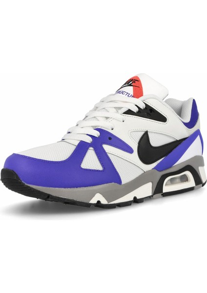 Air Structure Erkek Spor Ayakkabı-Beyaz DC2548 100 45 - Çok Renkli