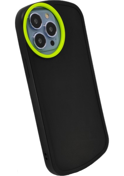 Apple iphone 13 Pro Max Uyumlu Silindir Camera Seri Arka Koruma