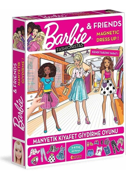 Fashionistas Manyetik Kıyafet Giydirme Oyunu