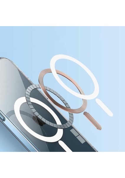 Samsung Galaxy S22 Kılıf Magsafe Wireless Şeffaf