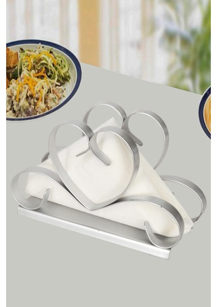 Venon Home Love Peçetelik Siyah Silver