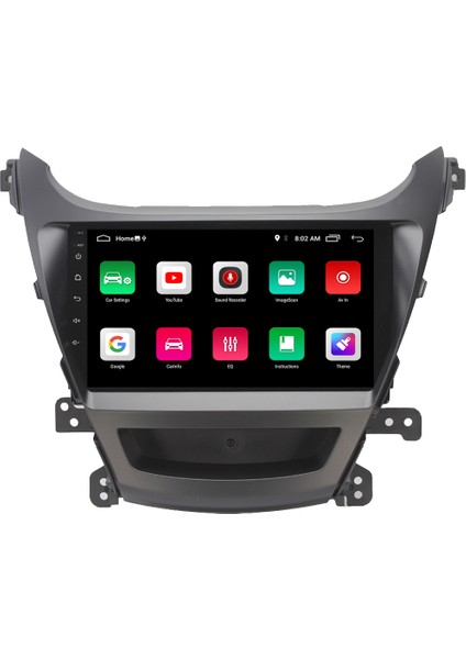 Hyundai Elantra Android Carplay Multimedya Ekran Teyp 2GB+32GB