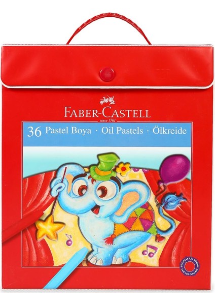 Faber-Castell 36 Renk Çantalı Pastel Boya