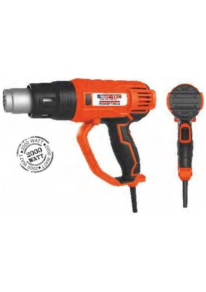 Bay Tec Baytec MK0086 Sıcak Hava Tabancası 2000WATT