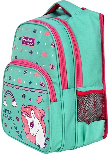 Şirin Unicorn Turkuaz İlk Okul Çantası ve Beslenme Çantası - PBW8900 fiyatları