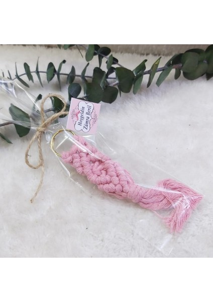 20 Adet Poşet Içinde Makrome Anahtarlık Bebek Mevlüt Liği