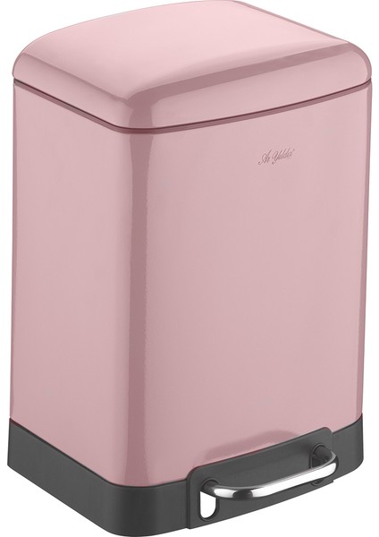 30286 Basmalı Çöp Kovası 6 Litre Pudra