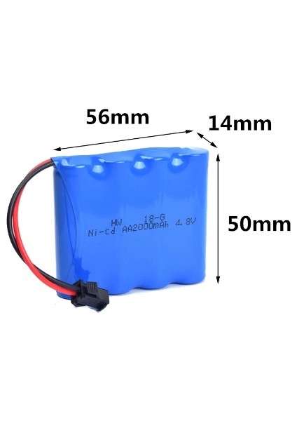4.8 V 1800 Mah Oyuncak Araba Bataryası ve USB Şarj Kablosu fiyatları