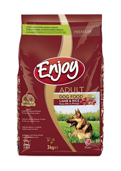 Yetişkin Kuzu Etli Köpek Maması 3kg