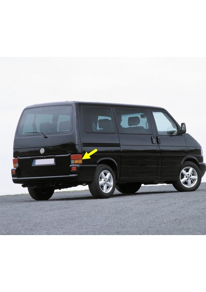 Vw Volkswagen Transporter T4 1991-2003 Sağ Arka Stop Fren Sinyal Geri Vites Lambası Camı 701945096