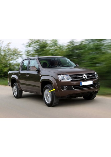 Vw Volkswagen Amarok 2010-2016 Ön Tampon Sağ Teker Çamurluk Dodik Kaplaması Ek Parça 2HH853728 2H7853728B