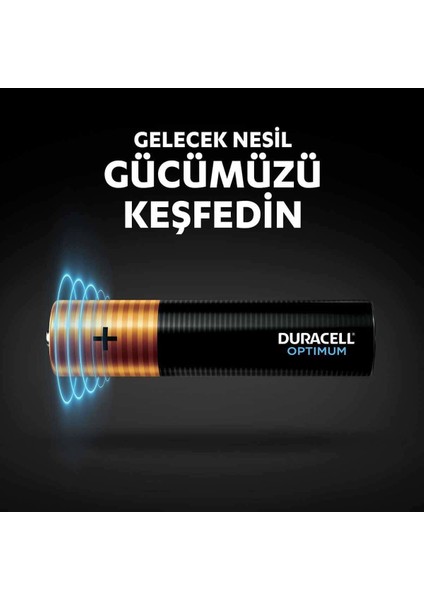 Duracell 4lü Optimum Aaa Kalem Pil