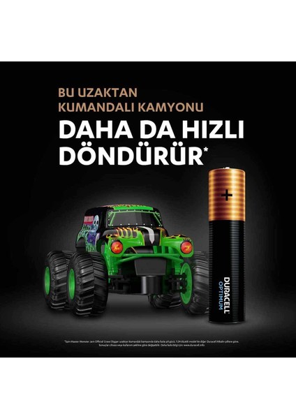 Duracell 4lü Optimum Aaa Kalem Pil