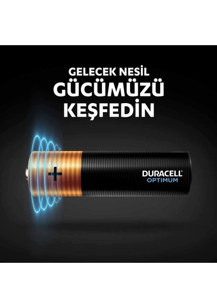 Duracell 4lü Optimum Aa Kalem Pil