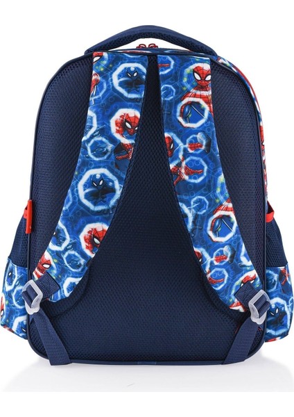 Spıderman Ilkokul Çantası Trıo Crıme Fıghter 6 Lı Set (Çelik Suluklu Set)