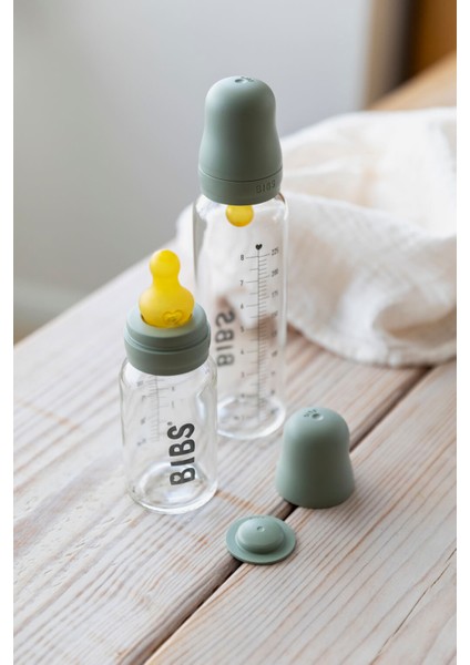 Baby Bottle Complete Set Biberon 110 ml - Sage